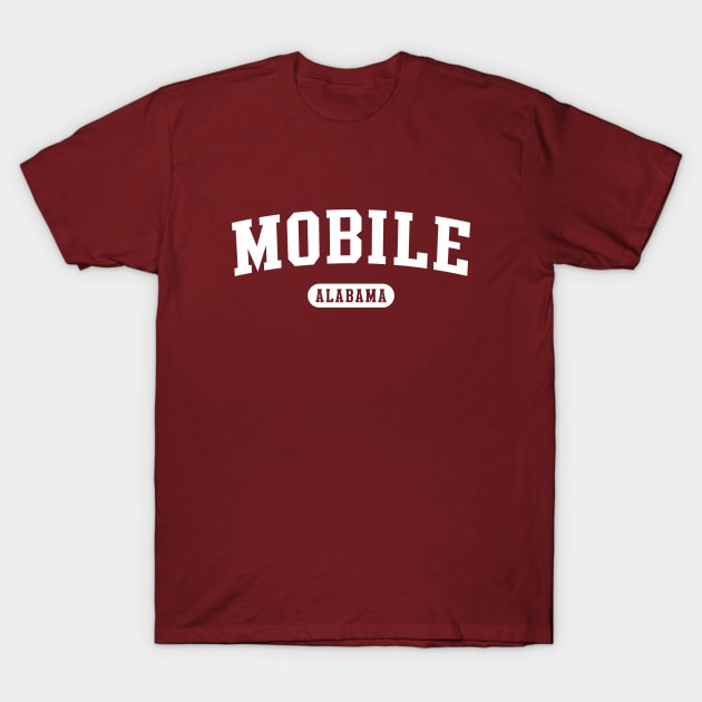 Mobile, Alabama T-Shirt by Novel_Designs